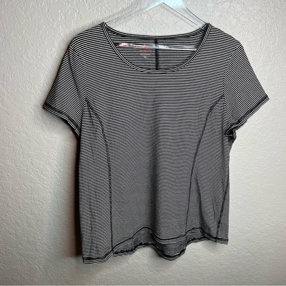 Talbots Striped Relax Shirt - Picture 3 of 7